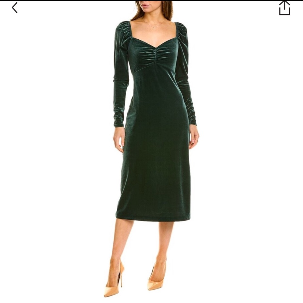 Boden velvet jersey dress | Size 2